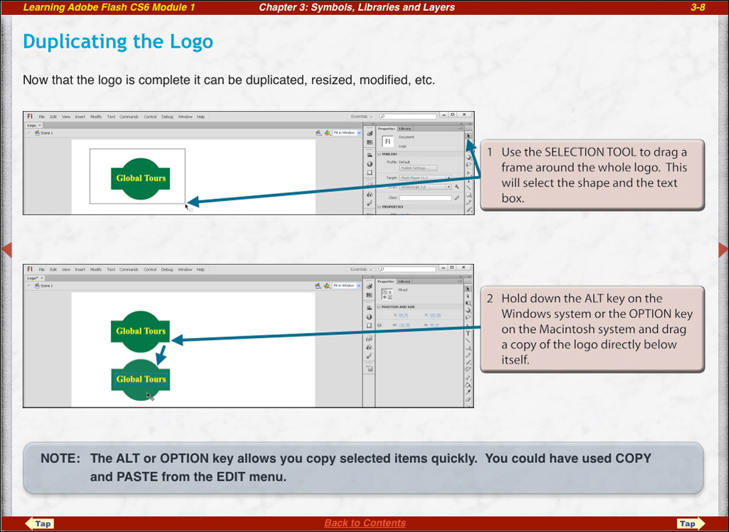 Learning Adobe Flash CS6 ipad 1